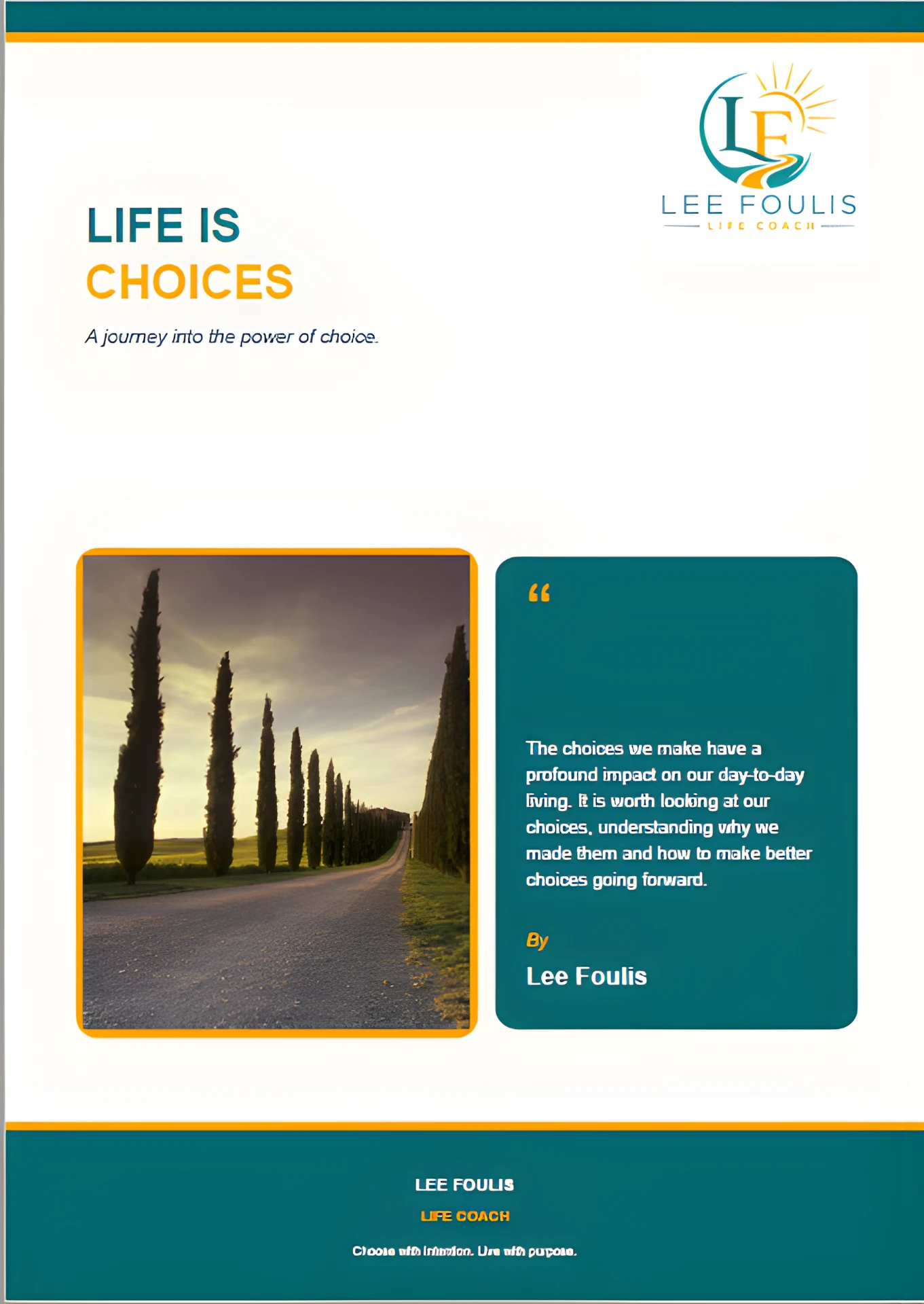 Life is Choices article cover